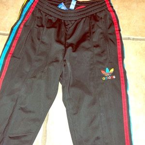 Adidas track pants multicolor